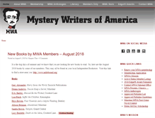 Tablet Screenshot of mysterywriters.org